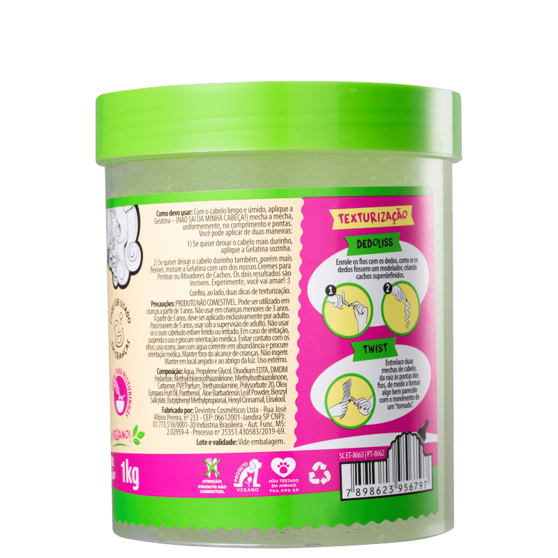 Gelatina Salon Line Nao Sai Da Minha Cabeca Beleza Na Web