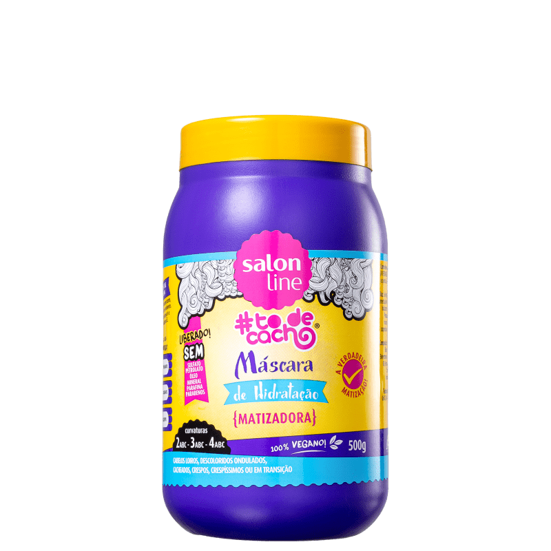 Mascara Salon Line Todecacho Matizadora Beleza Na Web