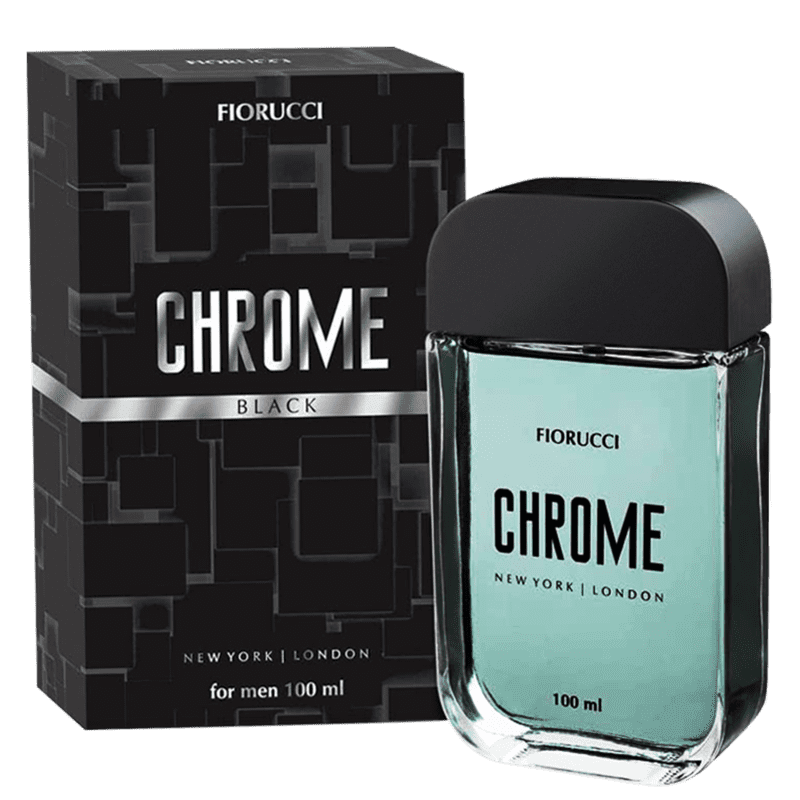 Perfume Chrome Black Fiorucci Masculino Beleza na Web