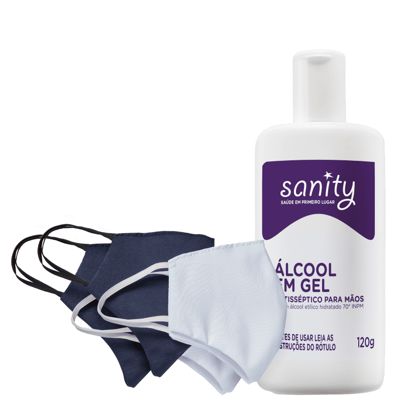 Kit Sanity + Saúde (2 Produtos)