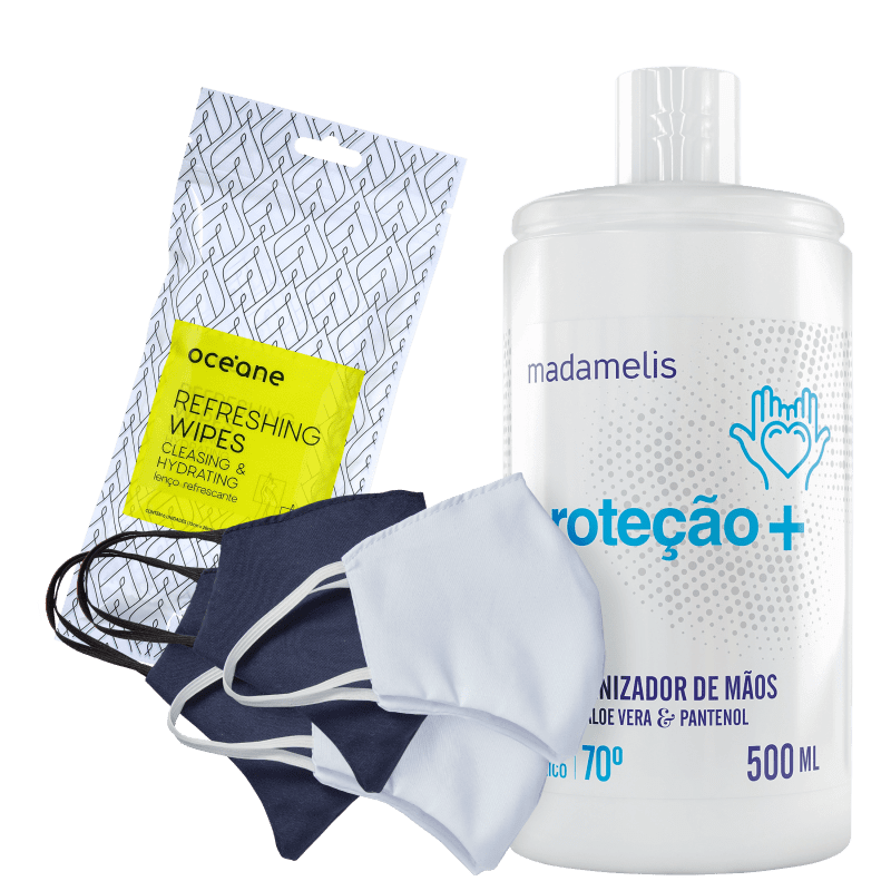 Kit Madamelis Mega Cuidado (3 Produtos)