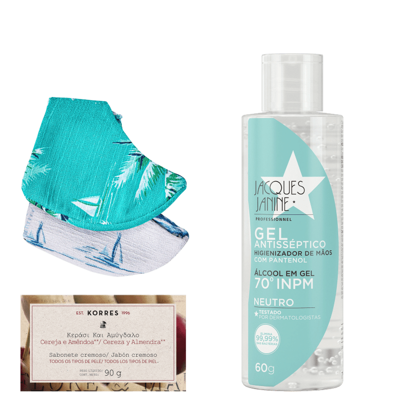 Kit Malwee Cuidados Jacques Janine (4 Produtos)