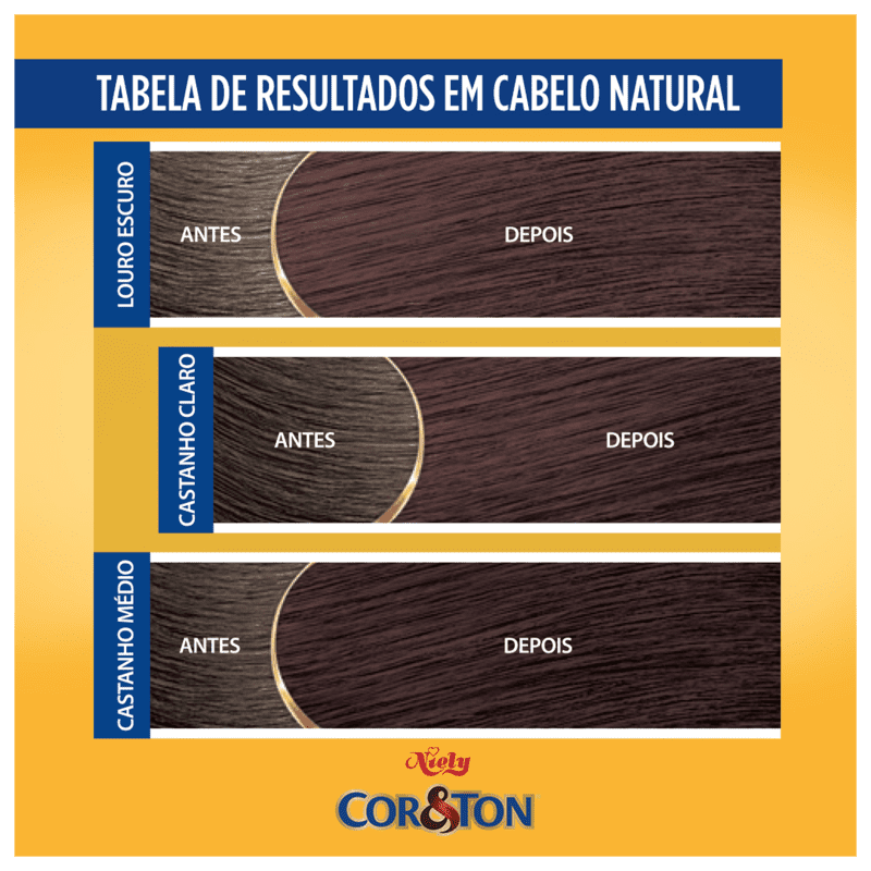 Niely Cosméticos Cor & Ton 6.7 Chocolate - Coloração Permanente