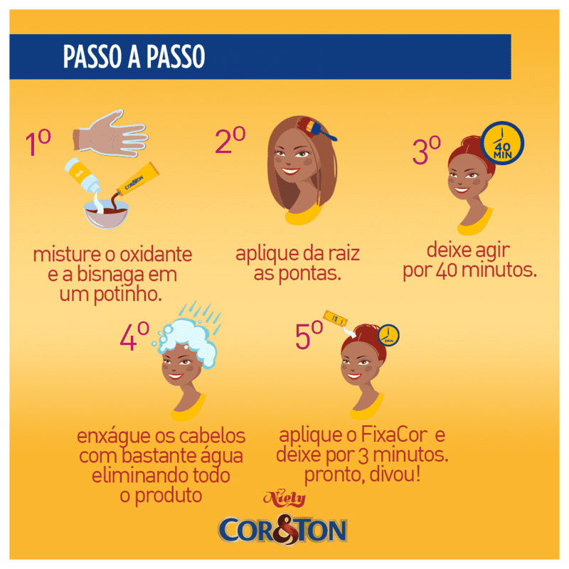 Niely Cosméticos Cor & Ton 3.66 Violine - Coloração Permanente