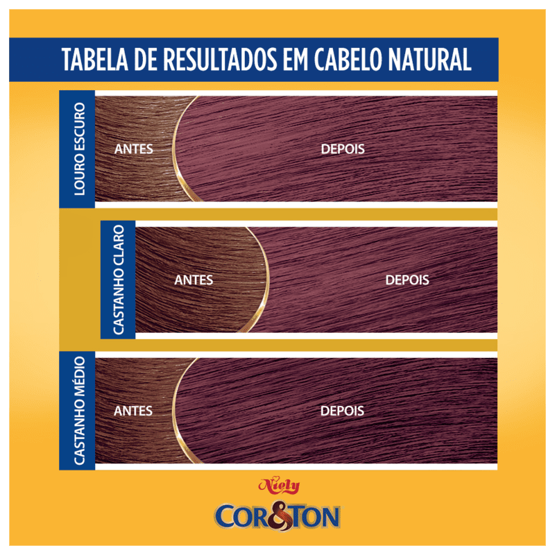 Niely Cosméticos Cor & Ton 6.5 Acaju - Coloração Permanente