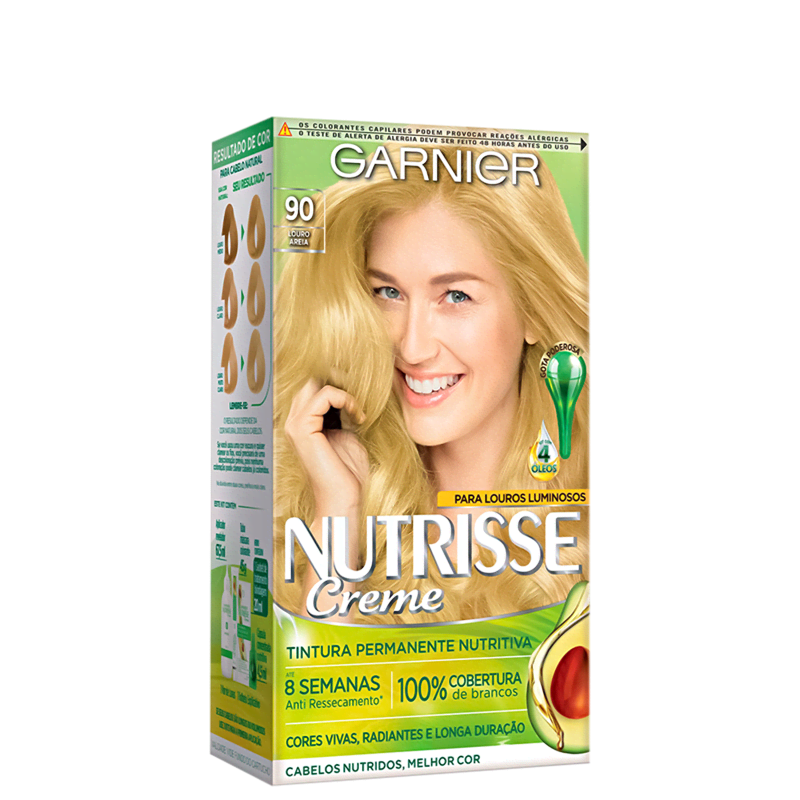 Garnier Nutrisse Creme 90 Areia - Coloração