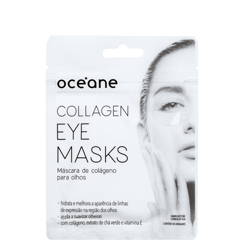 Océane Collagen Eye Masks - Máscara para Área dos Olhos (30 Unidades)