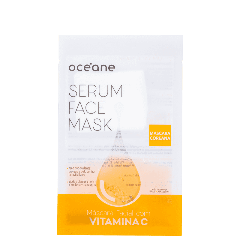 Máscara Facial Océane Serum Face Mask Vitamina C
