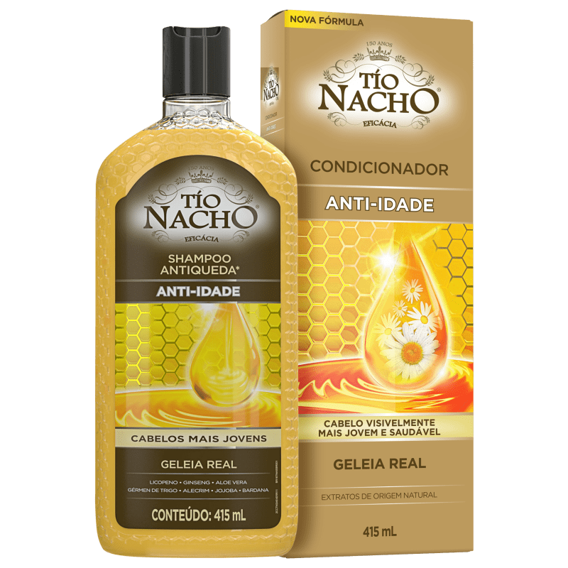 Kit Tío Nacho Antiqueda Anti-Idade (2 Produtos) Menor preço em Kit Tío Nacho Antiqueda Anti-Idade (2 Produtos)