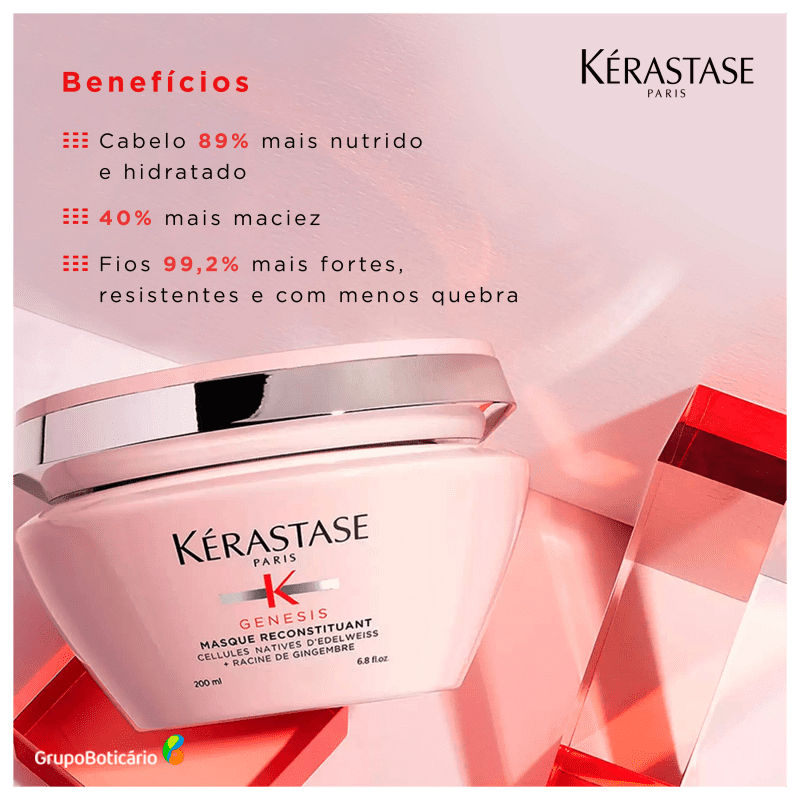 Kérastase Genesis Masque Reconstituant - Máscara Capilar 200ml
