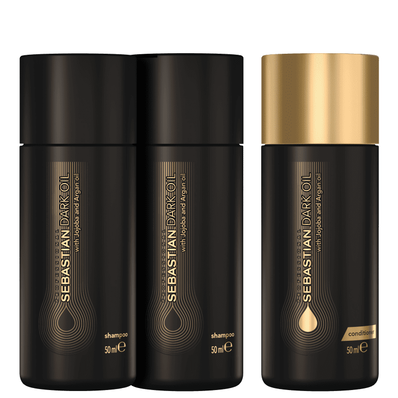 Kit Sebastian Professional Dark Oil Double Wash (3 Produtos) Menor preço em Kit Sebastian Professional Dark Oil Double Wash (3 Produtos)