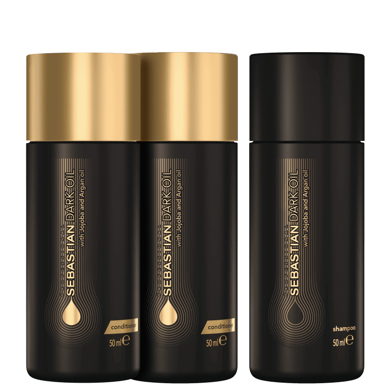 Kit Sebastian Professional Dark Oil Double Treament (3 Produtos)
