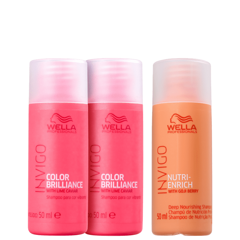 Kit Wella Professionals Nutri Brilliance Wash (3 Produtos)