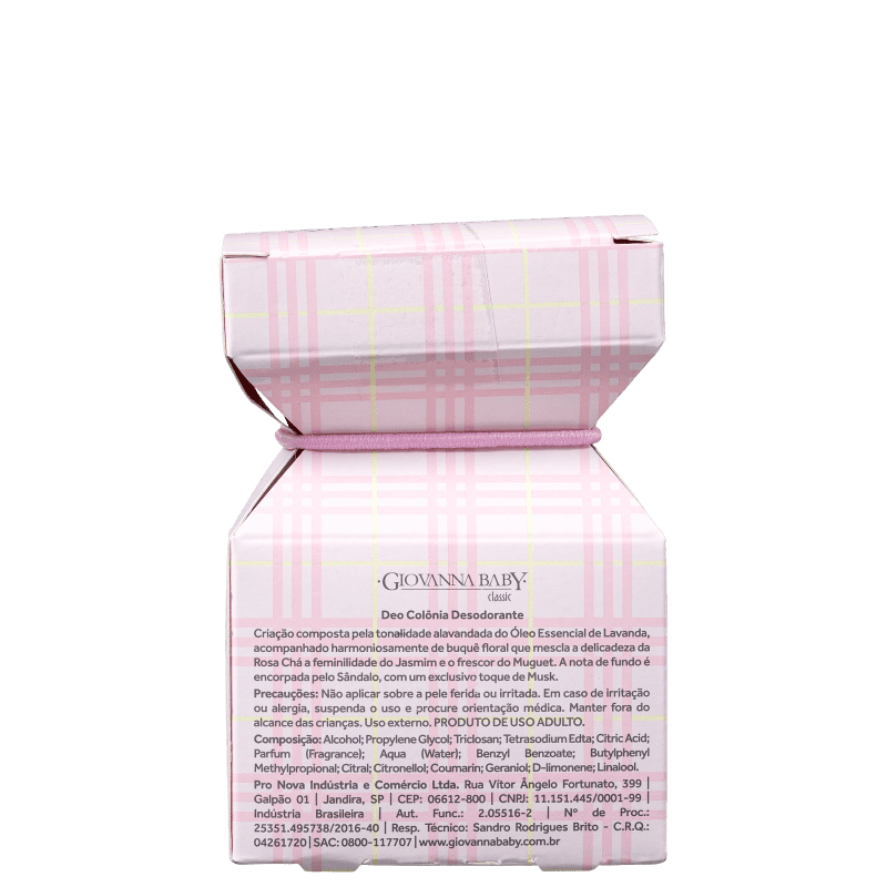 Perfume Infantil Classic Giovanna Baby Eau de Cologne 50ml