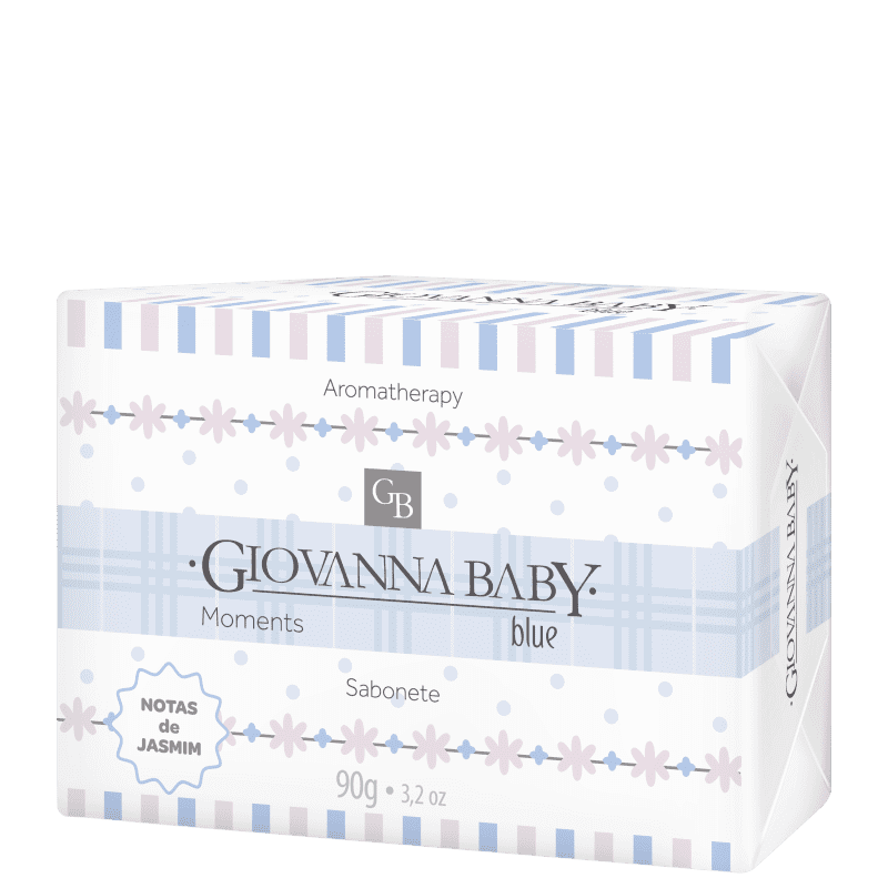 Giovanna Baby Moments Blue - Sabonete em Barra 90g Menor preço em Giovanna Baby Moments Blue - Sabonete em Barra 90g