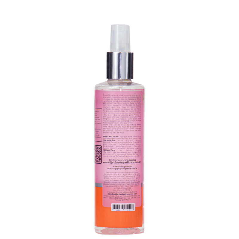 Orgânica Peony & Orange - Body Spray Feminino 250ml
