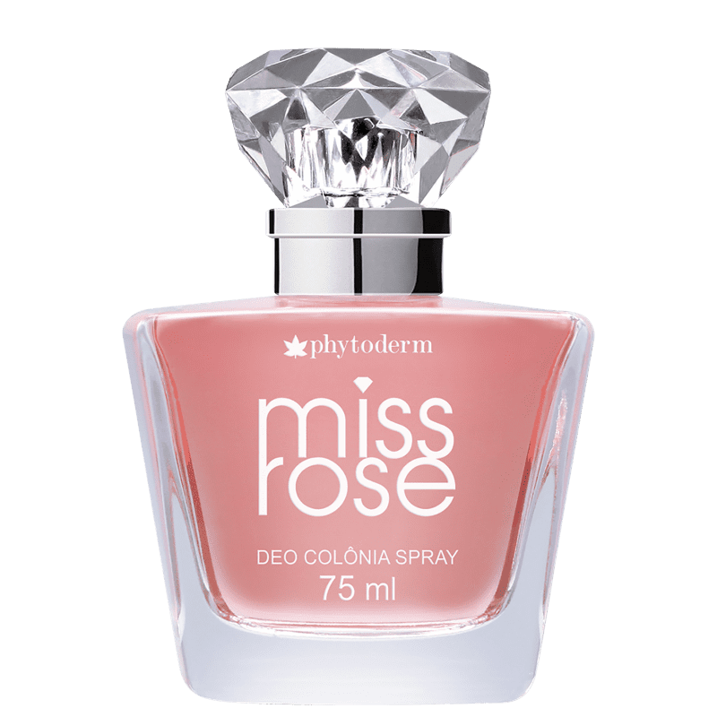 Miss Rose Phytoderm Deo Colônia - Perfume Feminino 75ml
