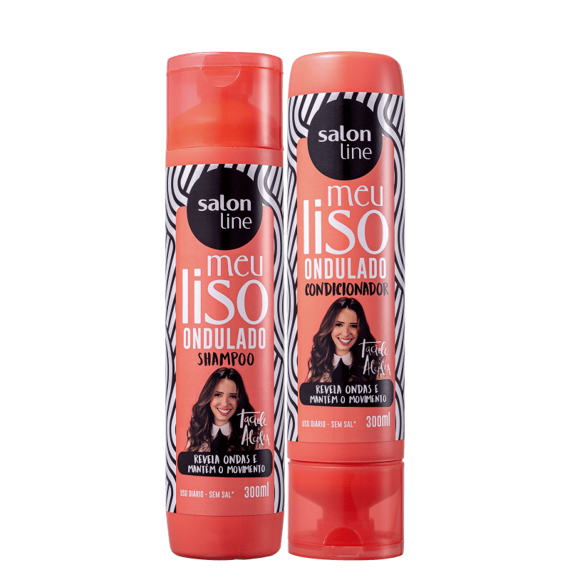Kit Salon Line Meu Liso Ondulado Taciele Alcolea Duo (2 Produtos)