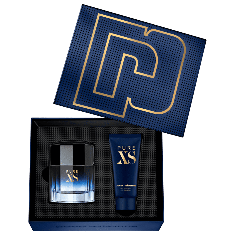 Conjunto Pure XS Paco Rabanne - Eau de Toilette 100ml + Gel de Banho 100ml