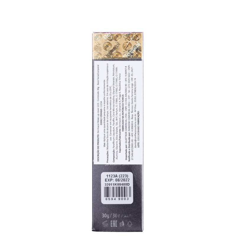 Dermacol Make-Up Cover 223 - Base Cremosa 30g