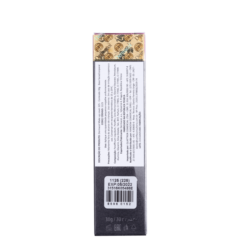 Dermacol Make-Up Cover 225 - Base Cremosa 30g