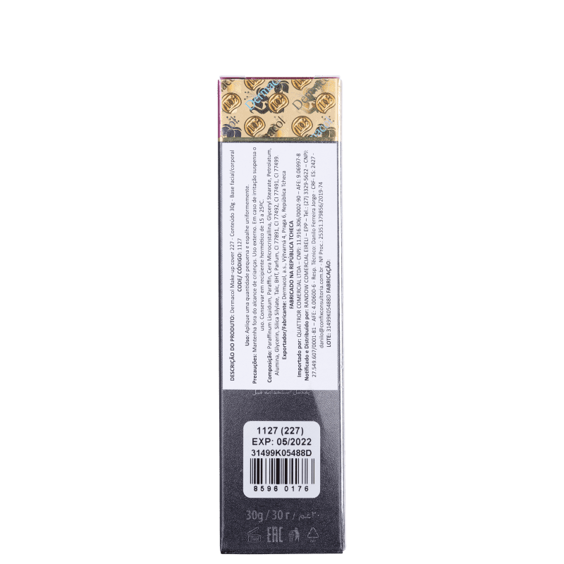 Dermacol Make-Up Cover 227 - Base Cremosa 30g