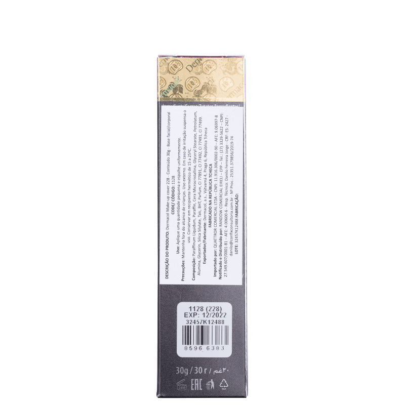 Dermacol Make-Up Cover 228 - Base Cremosa 30g