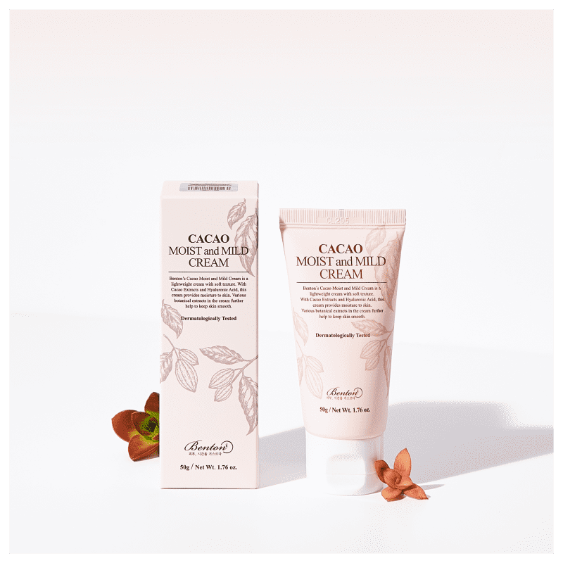 Creme Hidratante Facial Benton Cacao Moist and Mild 50g