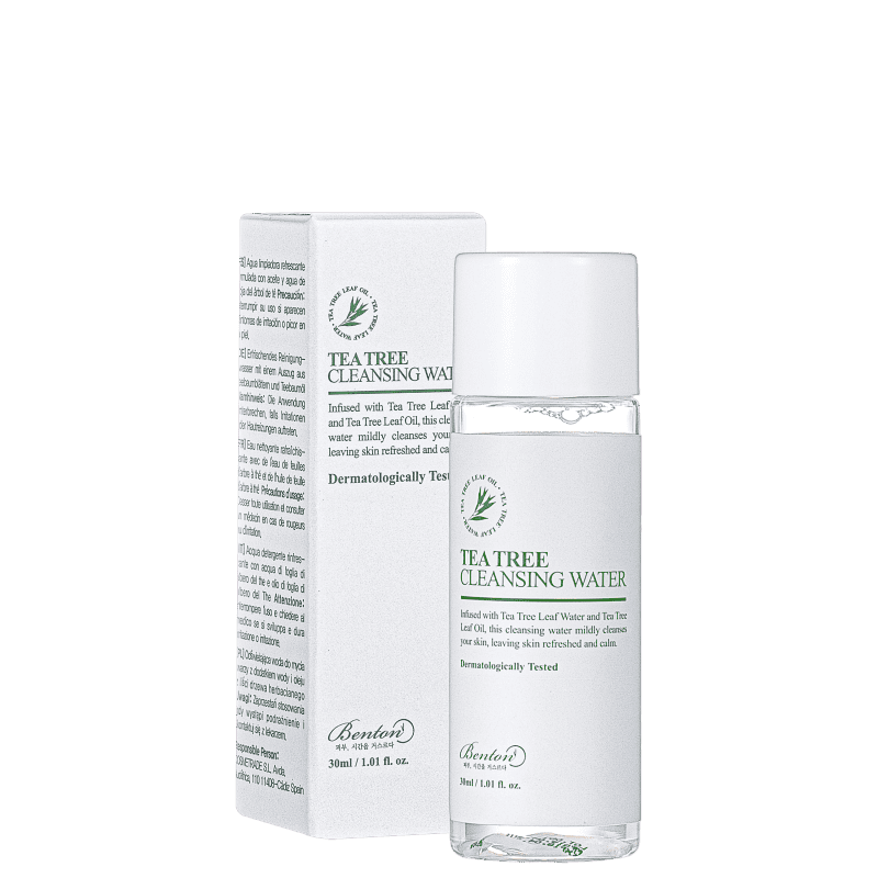 Água Micelar Benton Tea Tree Cleansing Water 30ml