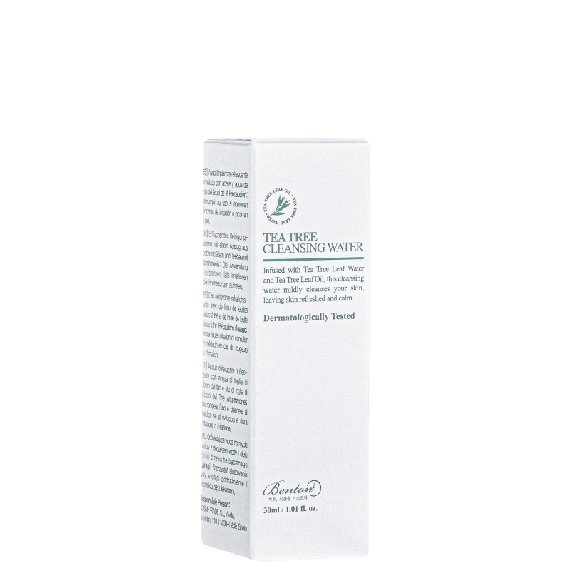 Água Micelar Benton Tea Tree Cleansing Water 30ml