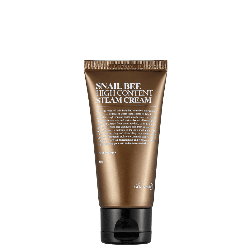 Creme Hidratante Facial Benton Snail Bee High Content Steam Cream 50g