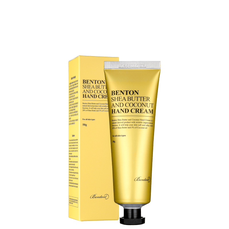 Creme Hidratante Benton Shea Butter and Coconut para as Mãos 50g