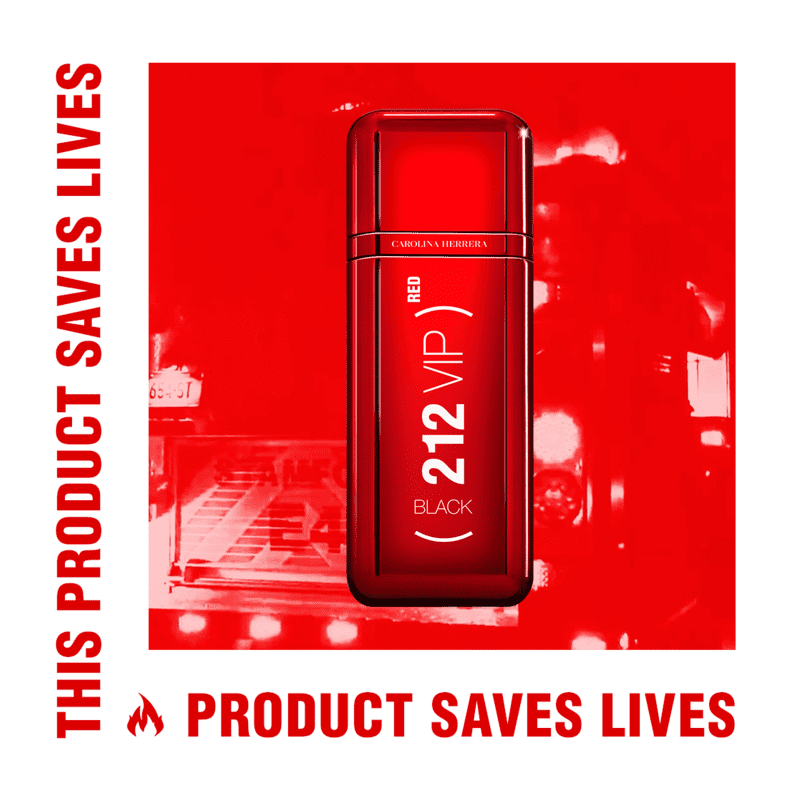 Perfume 212 VIP Men Back Red Edição Limitada Carolina Herrera Masculino Eau de Parfum 100ml