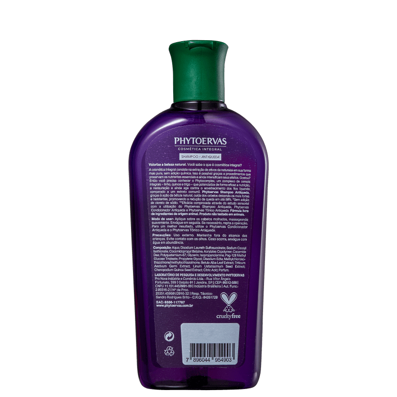Shampoo Phytoervas Antiquedas 250ml - Pague Menos