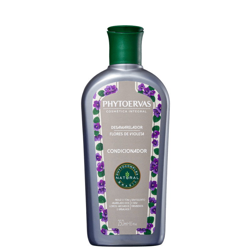 Condicionador Phytoervas Desamarelador Flores de Violeta 250ml