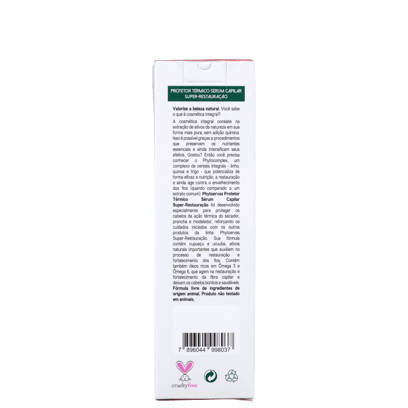 Phytoervas Super Restauração - Protetor Térmico 70ml
