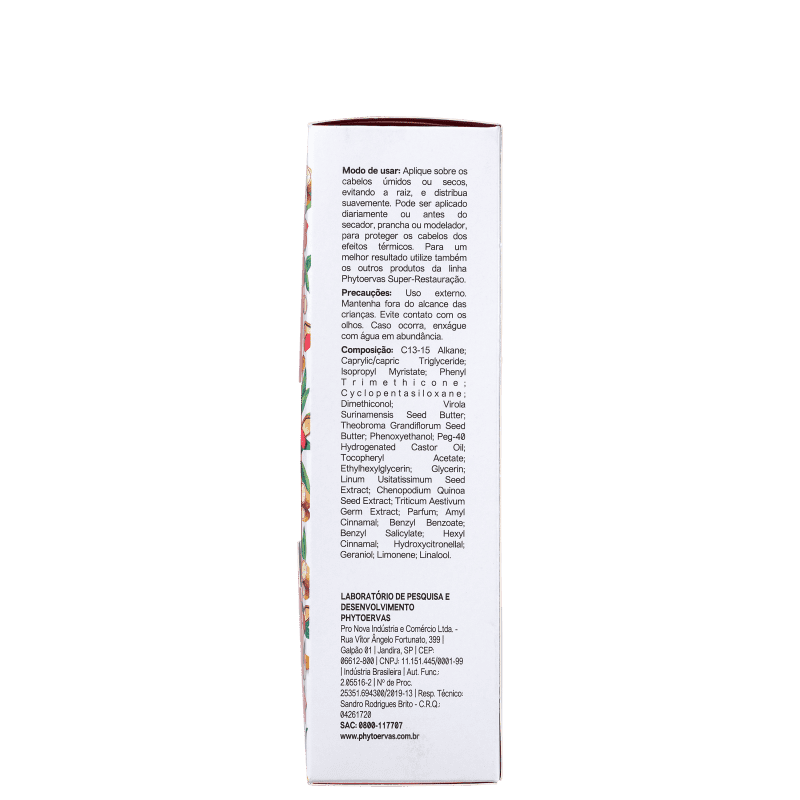 Phytoervas Super Restauração - Protetor Térmico 70ml