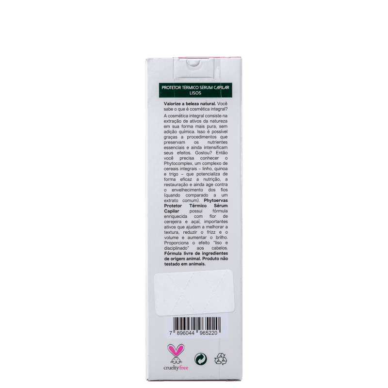 Protetor Térmico Phytoervas Lisos Flor de Cerejeira e Açaí 70ml