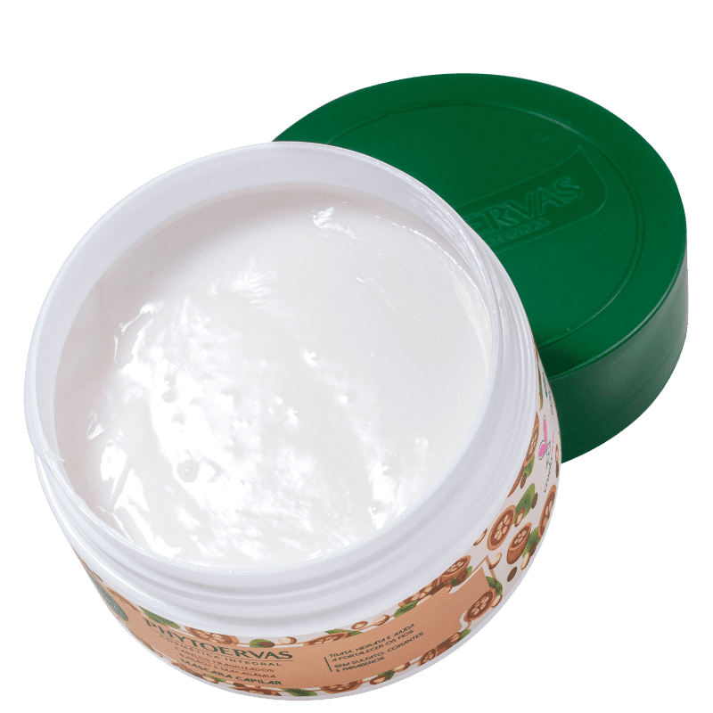 Phytoervas Cabelos Fragilizados Babaçu e Macadâmia - Máscara Capilar 220g