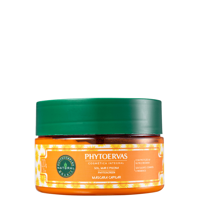 Phytoervas Sol, Mar e Piscina - Máscara Capilar 220g
