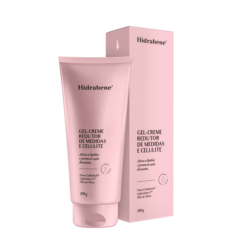 Gel-Creme Redutor de Medidas e Celulite Hidrabene 200g