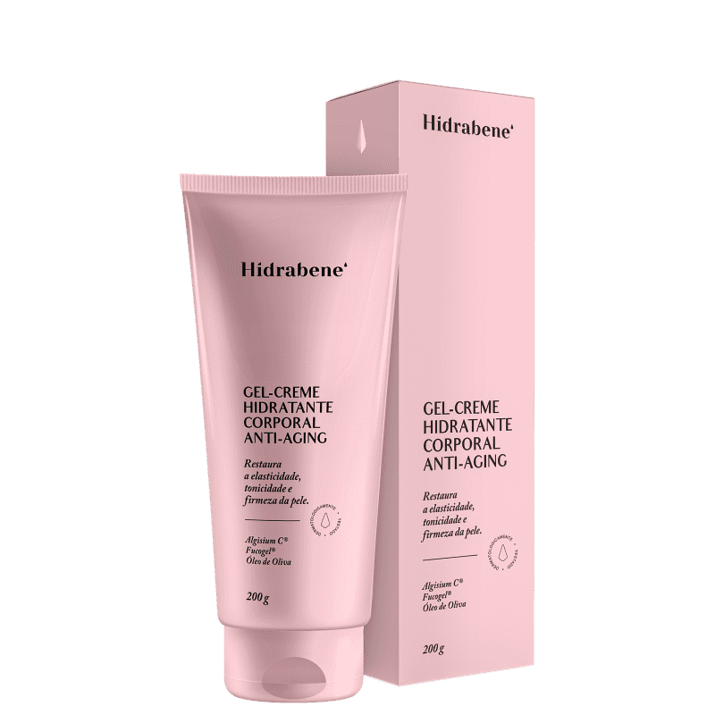 Hidrabene Gel-Creme Anti-Aging - Hidratante Corporal 200g