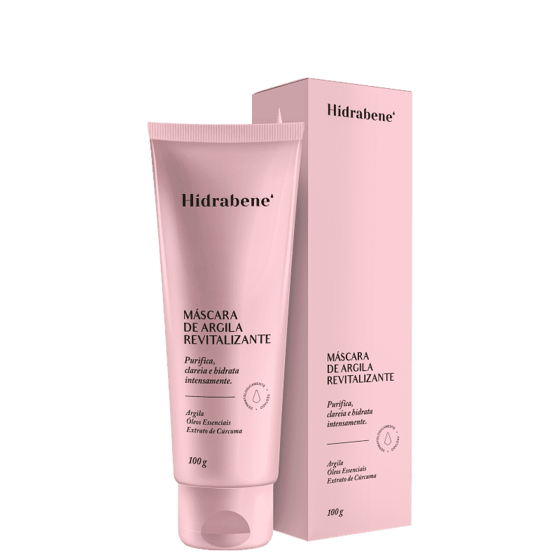 Hidrabene Argila Revitalizante - Máscara Facial 100g
