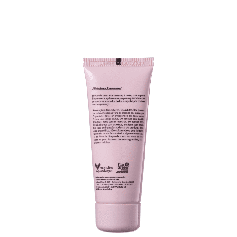 Creme Facial Anti-idade Hidrabene Retinol Noturno com 30g