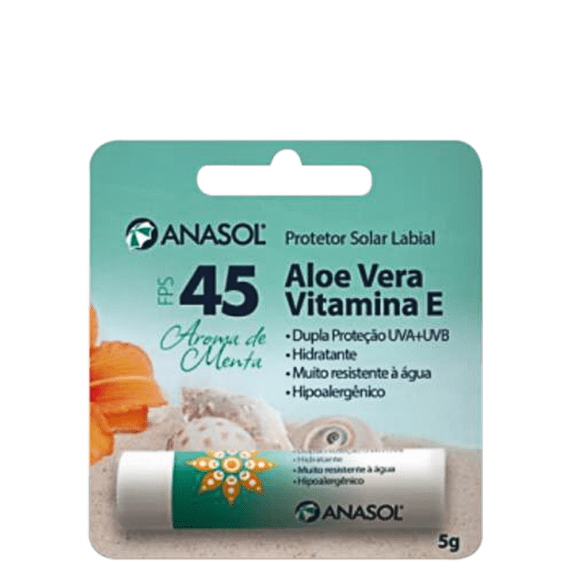 Anasol Menta FPS 45 - Protetor Labial 5g