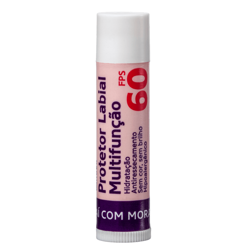 Anasol Açaí com Morango FPS 60 - Protetor Labial 5g