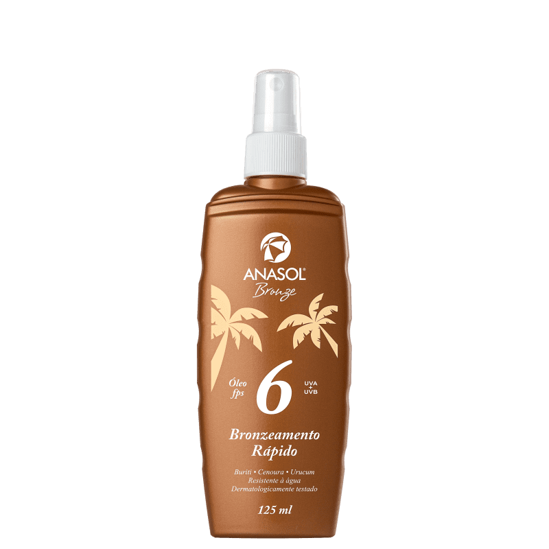 Óleo Bronzeador Anasol Bronze FPS 6 125ml