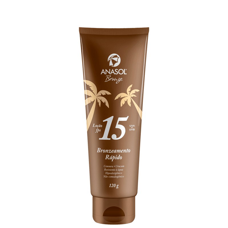 Loção Bronzeadora Anasol Bronze FPS 15 125ml