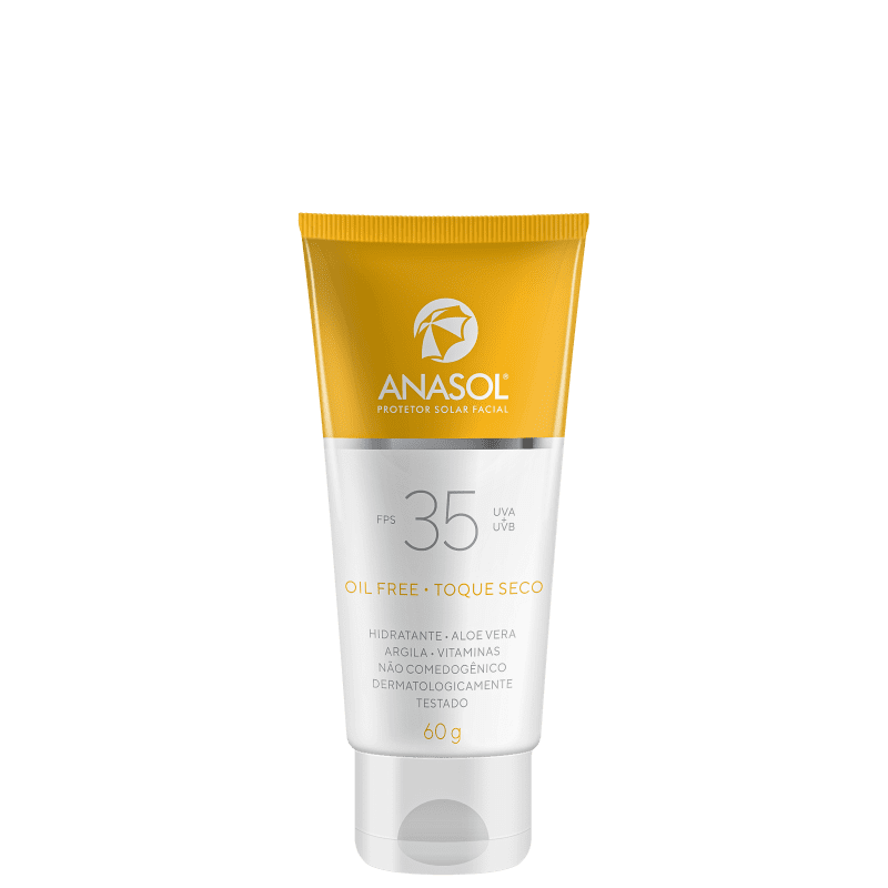 Protetor Solar Anasol FPS 35 Facial 60g