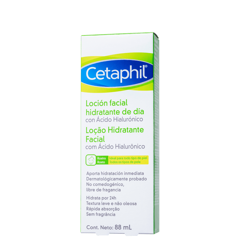 Loção Hidratante Facial Cetaphil com Ácido Hialurônico 88ml